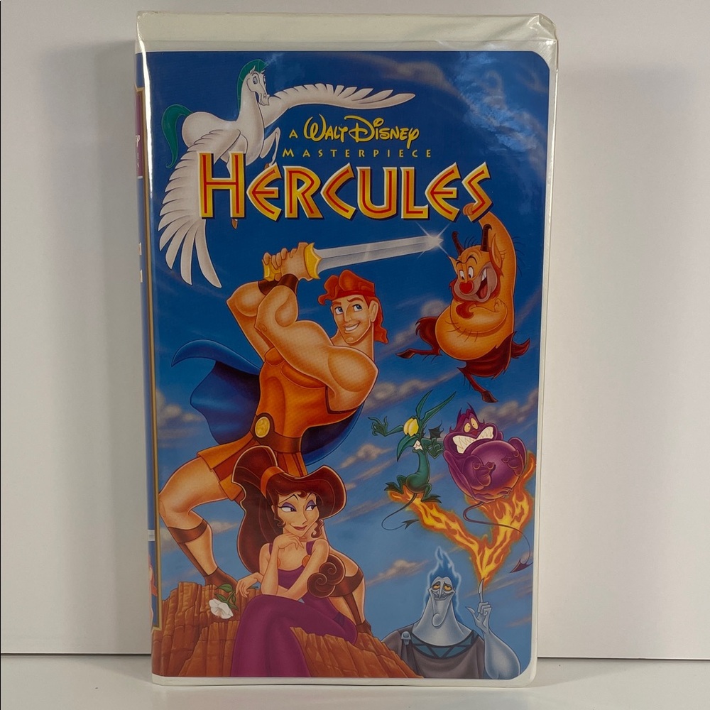 Walt Disney Hercules VHS - Blue Cover